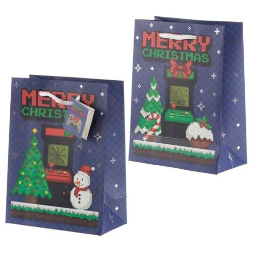 Christmas Game Over Gift Bag - Medium