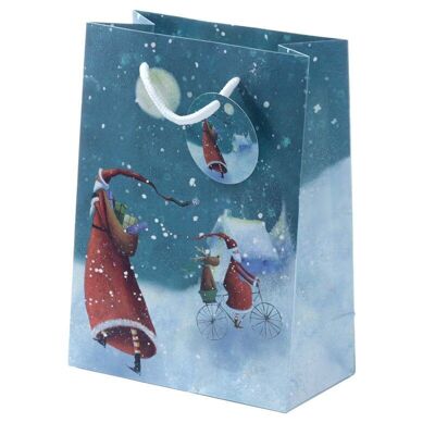 Jan Pashley Christmas Santa Gift Bag - Medium