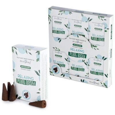 46445 Stamford Plant Based Backflow Incense Cones - Relaxing