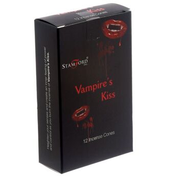 37177 Cônes d'encens noirs Stamford - Baiser de vampire 2