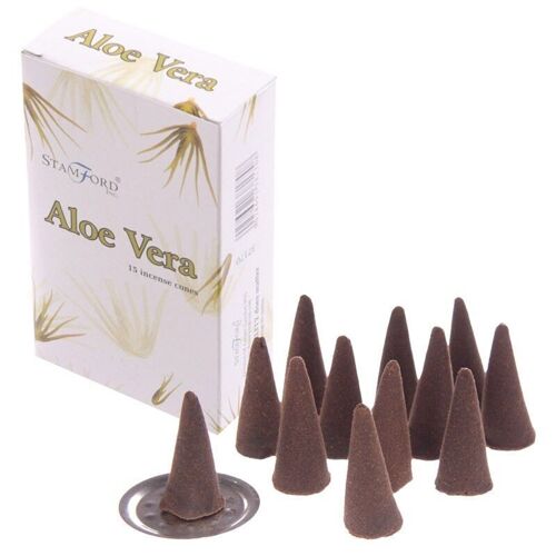 37170 Stamford Incense Cones - Aloe Vera