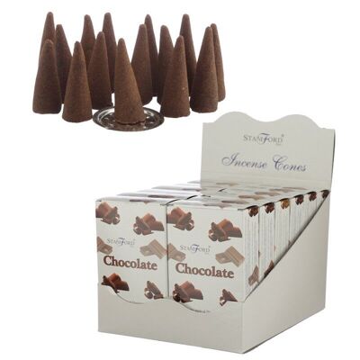 37221 Stamford Incense Cones - Chocolate