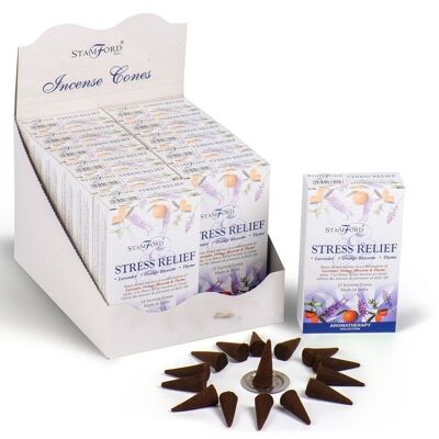 37215 Stamford Incense Cones - Stress Relief