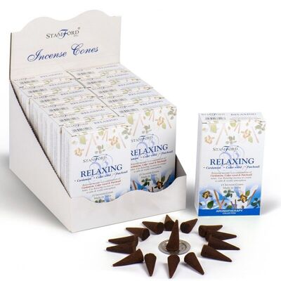 37218 Stamford Incense Cones - Relaxing