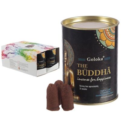 Conos de incienso de Buda de reflujo Goloka