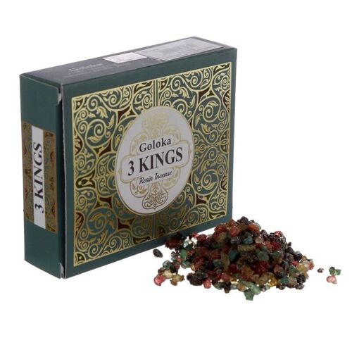 Goloka Incense Resin Three Kings 30g