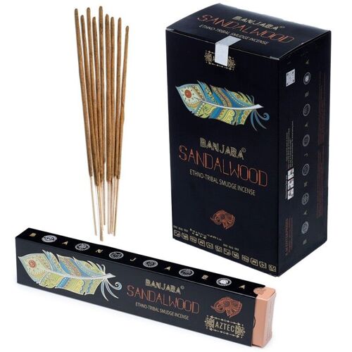 Banjara Ethno-Tribal Smudge Incense Sticks - Sandalwood