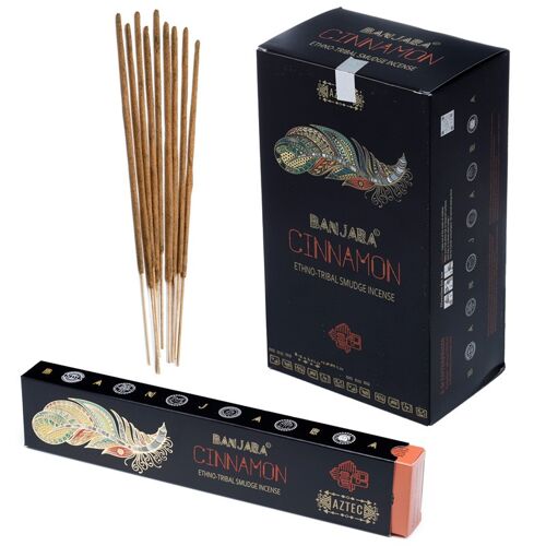 Banjara Ethno-Tribal Smudge Incense Sticks - Cinnamon