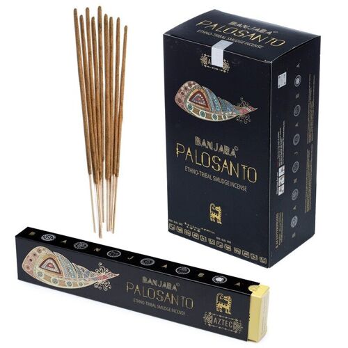 Banjara Ethno-Tribal Smudge Incense Sticks - Palo Santo