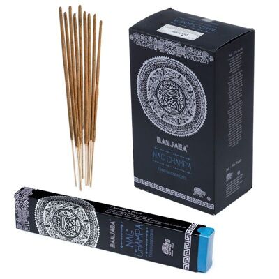 Bastoncini di incenso sfumino etno-tribale Banjara - Nag Champa