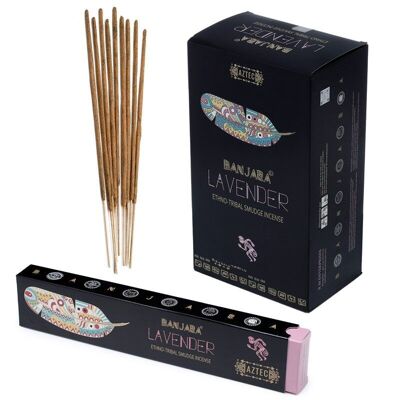 Banjara Ethno-Tribal Smudge Incense Sticks - Lavender