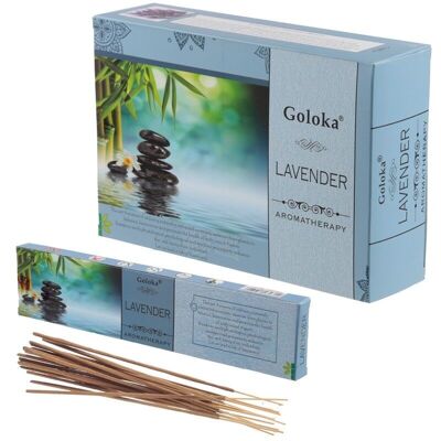 Goloka Aromatherapy Lavender Incense Sticks