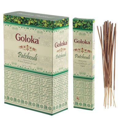 Goloka Masala Patchouli Räucherstäbchen