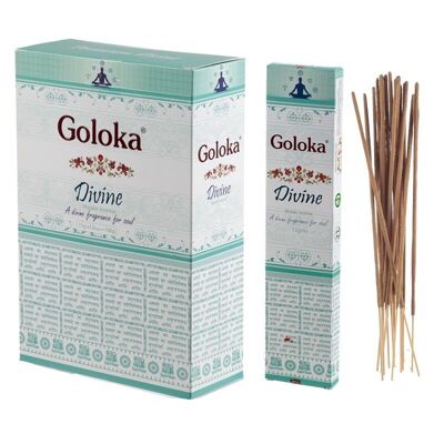 Varitas de incienso divino Goloka Masala