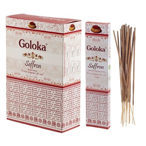 Goloka Masala Saffron Incense Sticks