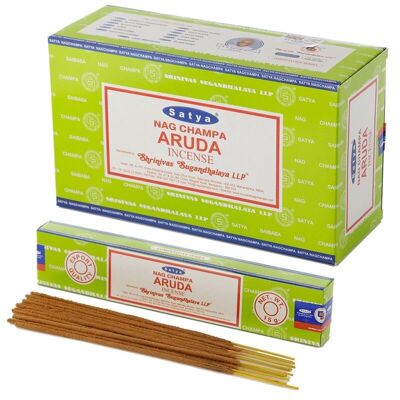 01345 Bastoncini di incenso Satya Aruda Nag Champa