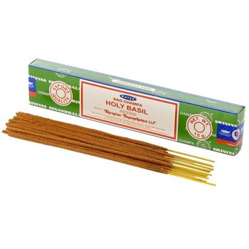 01359 Bâtonnets d'encens Satya Holy Basil Nag Champa 2