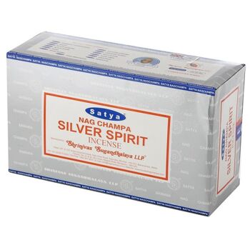 01363 Bâtonnets d'encens Satya Silver Spirit Nag Champa 3