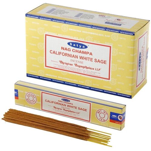 01406 Satya VFM Californian Sage Nag Champa Incense Sticks