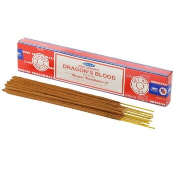 01407 Bâtonnets d'encens Satya VFM Dragons Blood Nag Champa 4