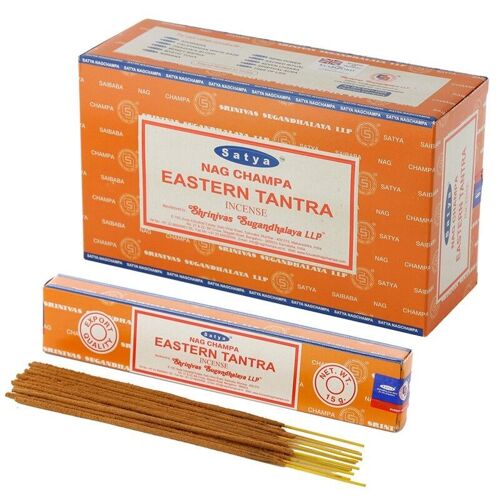 01408 Satya VFM Eastern Tantra Nag Champa Incense Sticks