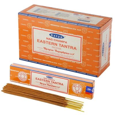 01408 Satya VFM Bâtonnets d'encens Tantra Nag Champa de l'Est