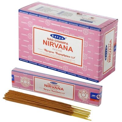 01415 Satya VFM Nirvana Nag Champa Incense Sticks