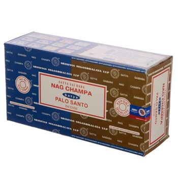 01327 Bâtonnets d'encens Satya Nag Champa et Palo Santo 2