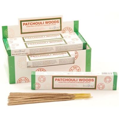 37268 Stamford Masala Incense Sticks - Patchouli Woods