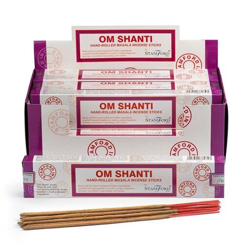 37274 Stamford Masala Incense Sticks - Om Shanti