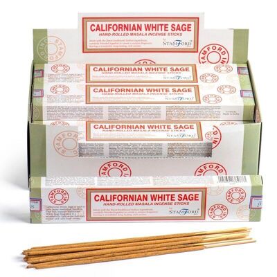 37287 Stamford Masala Incense Sticks Californian White Sage
