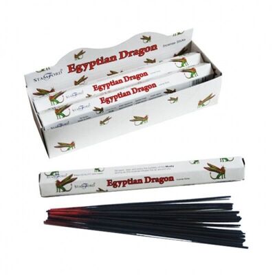 37523 Stamford Premium Hex Incense Sticks - Egyptian Dragon