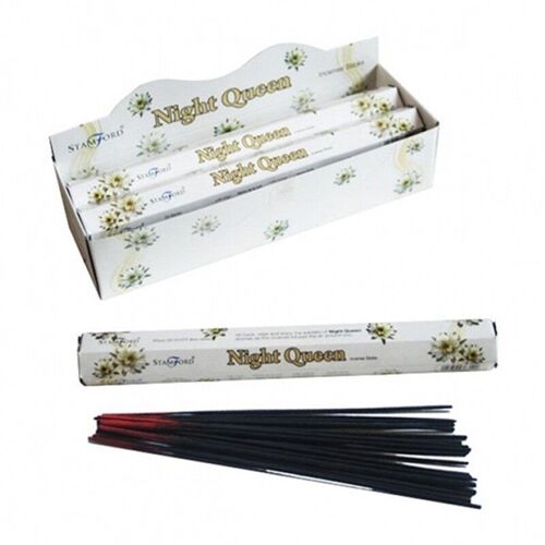 37312 Stamford Premium Hex Incense Sticks - Night Queen