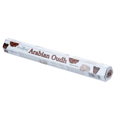 37839 Stamford Premium Hex Incense Sticks - Arabian Oudh