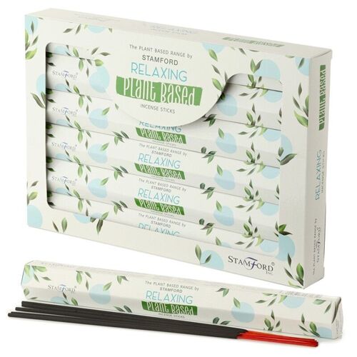 46165 Stamford Plant Based Hex Incense Sticks -  Relaxing