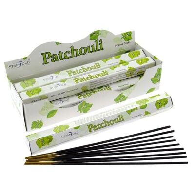 37103 Stamford Premium Hex Incense Sticks - Patchouli