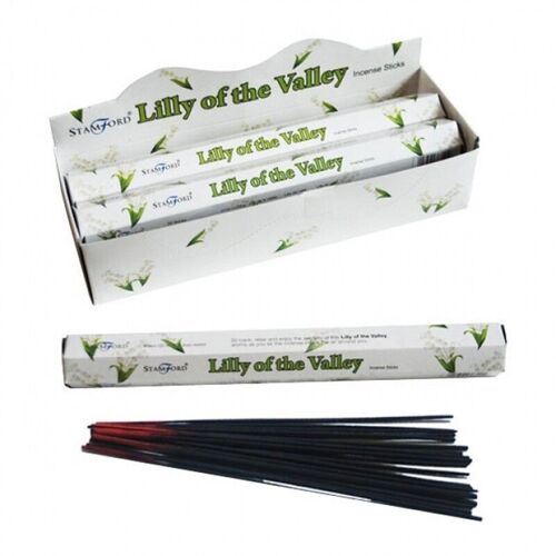 37311 Stamford Hex Incense Sticks - Lily of the Valley