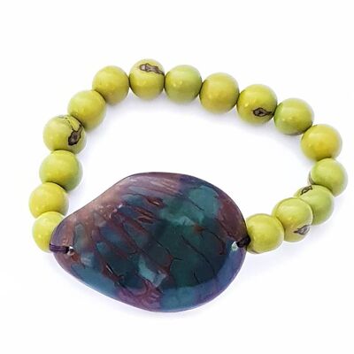 Aline Marble Bracelet - Green