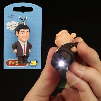 Porte-clés LED Mr Bean avec son 2