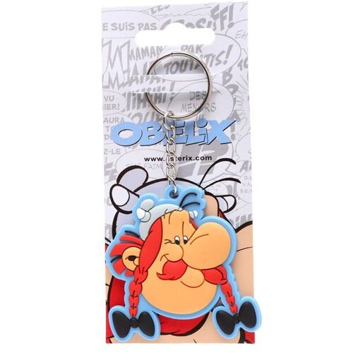 Asterix PVC Keyring - Obelix