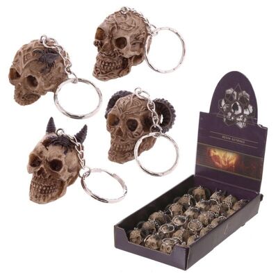 Skull Keyring