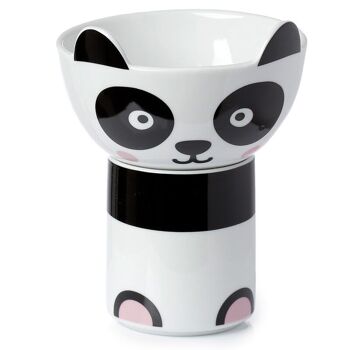 Ensemble de tasses et bols en porcelaine Adoramals Panda pour enfants 2