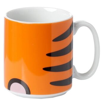 Ensemble de tasses et bols en porcelaine Tigre Adoramals pour enfants 5