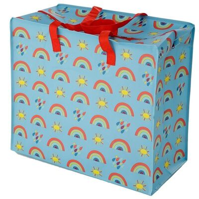 Somewhere Rainbow Zip Up Laundry Storage Bag