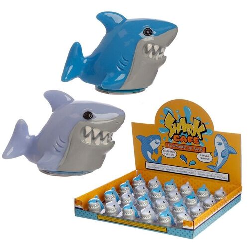 Shark Cafe Lip Balm in Shark Shaped Holder