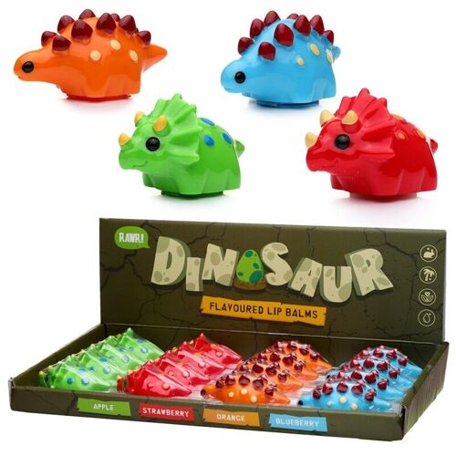 Dinosaur Lip Balm in Shaped Holder