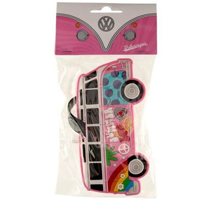 Volkswagen VW T1 Camper Bus Summer Love Etichetta per bagagli in PVC