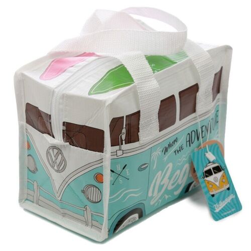 VW T1 Camper Bus Surf Adventure RPET Lunch Bag