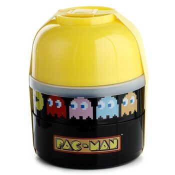 Boîte à bento ronde empilée Pac-Man 2