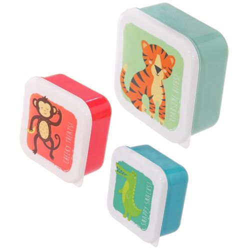 Set of 3 Lunch Box S/M/L - Zooniverse